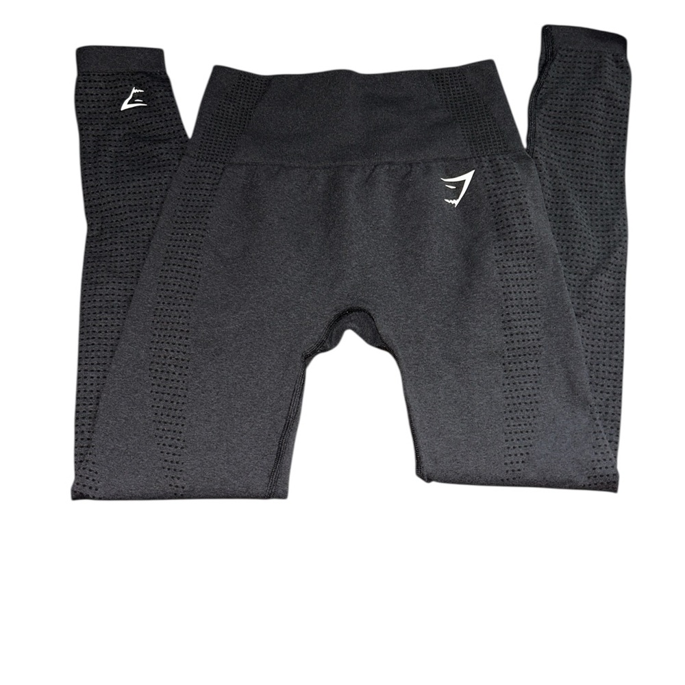 Shark Black Leggings